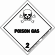 Label for dangerous goods - class 2.3