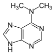 6-Dimethylaminopurine.svg