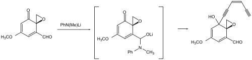 Temporäre Schutz eines Aldehydes