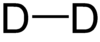 Struktur von molekularem Deuterium