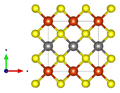 mit Blickrichtung parallel zur c-Achse