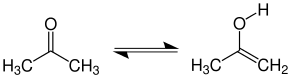 keto-enol tautomerism