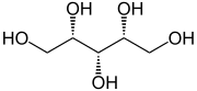 Xylitol Structural Formula V.1.svg