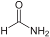 Strukturformel von Formamid