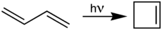 Synthese von Cyclobuten