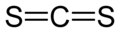 Struktur von Kohlenstoffdisulfid