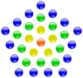 Centered pentagonal number 31.svg